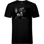 T-Shirt Homme Col Rond Death Note 1 Noir Et Blanc Manga Anime Japon