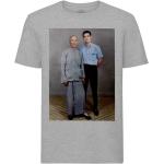 T-Shirt Homme Col Rond Ip Man Et Bruce Lee Maitre Et Son Élève Stars Célébrités Kung Fu