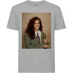 T-Shirt Homme Col Rond Julia Roberts Award Pretty Woman Actrice Star Cinema