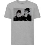 T-Shirt Homme Col Rond Laurel Et Hardy Photo De Star Célébrité Vieux Cinéma Original 1