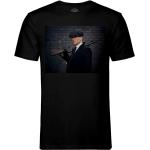 T-shirts col rond Peaky Blinders à col rond look fashion pour homme 