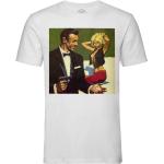 T-Shirt Homme Col Rond Peinture James Bond 007 Sean Connery Art