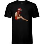 T-shirts col rond pour fêtes de Noël à col rond look Pin-Up pour homme 