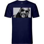 T-Shirt Homme Col Rond Snoop Dogg Lunettes Style Rap Hip Hop Producer Legende