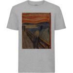 T-Shirt Homme Col Rond The Scream Le Cri 1893 Edvard Munch Peinture Expressionisme