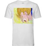 T-shirts col rond Pays Dragon Ball Vegeta à col rond look fashion pour homme 