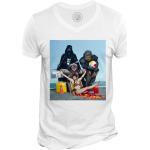 T-shirts col V Star Wars Dark Vador à col en V look fashion pour homme 