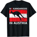 T-shirts humour pour fêtes de Noël noirs à motif Autriche Taille S classiques pour homme 