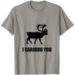 T-shirts humour pour la Saint-Valentin gris à motif animaux Taille S classiques pour homme 