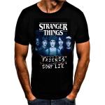 T-shirts à imprimés en coton Stranger Things Taille XS look fashion pour homme 