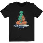T-shirts à imprimés gris foncé à motif Bouddha Taille 3 XL pour femme 