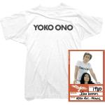 T-shirts à motif New York John Lennon look vintage 