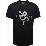 T-shirts John Richmond noirs Taille S pour homme en promo 