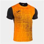 T-shirts à manches courtes Joma orange en fil filet enfant 