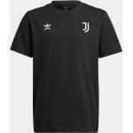 T-shirts adidas Essentials noirs en coton enfant Juventus de Turin look sportif 