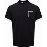 T-shirts Karl Lagerfeld noirs Taille L pour homme en promo 