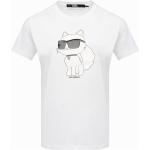 T-shirts Karl Lagerfeld blancs Taille L look fashion pour femme en promo 