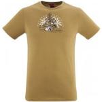 T-shirts Lafuma jaunes en coton à manches courtes éco-responsable à manches courtes à col rond Taille S pour homme en promo 