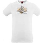 T-shirts Lafuma blancs en coton à manches courtes éco-responsable à manches courtes à col rond Taille M pour homme en promo 