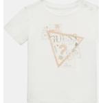 T-shirts à imprimés Guess blancs en coton mélangé Taille 18 mois classiques pour bébé de la boutique en ligne Guess.eu avec livraison gratuite 