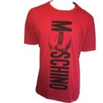 T Shirt Love Moschino Couture Rouge