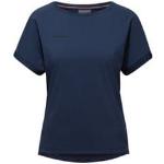 T-shirts Mammut bleus en lyocell éco-responsable à col rond Taille XS look sportif pour femme en promo 