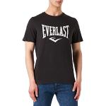 T-shirts Everlast noirs à manches courtes à manches courtes à col rond Taille L look fashion pour homme 