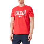T-shirts Everlast rouges à manches courtes à manches courtes à col rond Taille S look fashion pour homme 