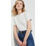 T-shirts Etam blancs en coton à manches courtes à manches courtes à col rond Taille XL pour femme 