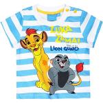 T-shirt manches courtes bébé La garde du Roi lion Rayé blanc/bleu 3 à 24mois (3 mois)