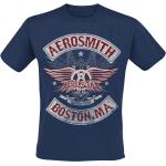 T-Shirt Manches courtes de Aerosmith - Boston Pride - M à XXL - pour Homme - marine