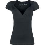 T-shirts fashion Black Premium by EMP noirs en viscose à manches courtes Taille 4 XL look fashion pour femme 
