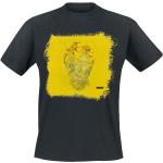 T-Shirt Manches courtes de Ed Sheeran - Frayed Subtract Album Cover - M à XL - pour Homme - noir