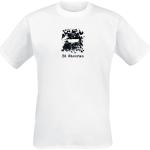 T-Shirt Manches courtes de Ed Sheeran - Subtract Squidge Collage - M à XL - pour Homme - blanc