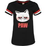 T-Shirt Manches courtes de Grumpy Cat - PAW - S à 3XL - pour Femme - multicolore