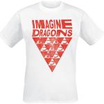 T-Shirt Manches courtes de Imagine Dragons - Eyes - S à 3XL - pour Homme - blanc