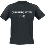 T-shirts noirs en coton à manches courtes Linkin Park à manches courtes à col rond Taille XXL 