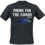 T-Shirt Manches courtes de Monty Python - Pining For The Fjords - M à XXL - pour Homme - noir
