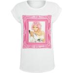 T-Shirt Manches courtes de Nicki Minaj - Pink Baroque Frame - S à XXL - pour Femme - blanc