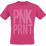 T-Shirt Manches courtes de Nicki Minaj - Pnk Prnt - S à XXL - pour Homme - rose