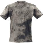 T-Shirt Manches courtes de Outer Vision - Nogal - S à XL - pour Homme - noir/marron