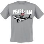 T-Shirt Manches courtes de Pearl Jam - Shark Cowboy - S à XXL - pour Homme - gris