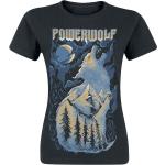T-Shirt Manches courtes de Powerwolf - Demons Are A Girl's Best Friend - L à XXL - pour Femme - noir