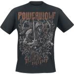 T-Shirt Manches courtes de Powerwolf - Knights And Wolves - S à 5XL - pour Homme - noir