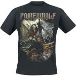 T-Shirt Manches courtes de Powerwolf - Sainted By The Storm - S à 3XL - pour Homme - noir