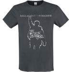 T-Shirt Manches courtes de Rage Against The Machine - Amplified Collection - The Battle Of LA - M à 3XL - pour Homme - anthracite