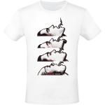 T-Shirt Manches courtes de Red Hot Chili Peppers - BSSM Stack - M - pour Homme - blanc