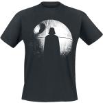 T-shirts noirs en coton à manches courtes Star Wars Rogue One à manches courtes à col rond Taille XL 