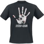 T-Shirt Manches courtes de System Of A Down - Hand eye - M à XXL - pour Homme - noir