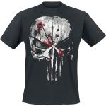 T-Shirt Manches courtes de The Punisher - Crâne Ensanglanté - S à XXL - pour Homme - noir